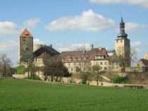 Burg Querfurt im Frühling